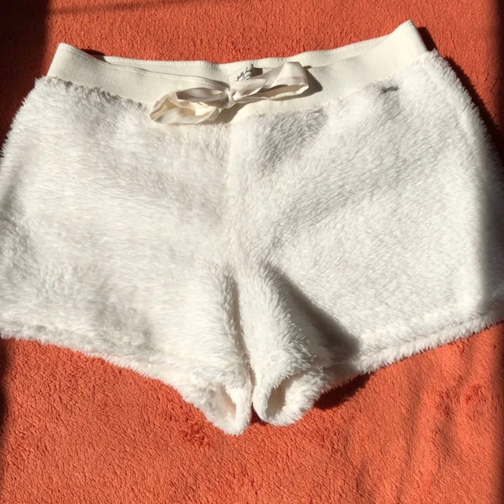 CUTE FUZZY SHORTS